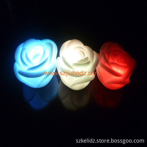 material 20 leds White Rose modeling LED string light